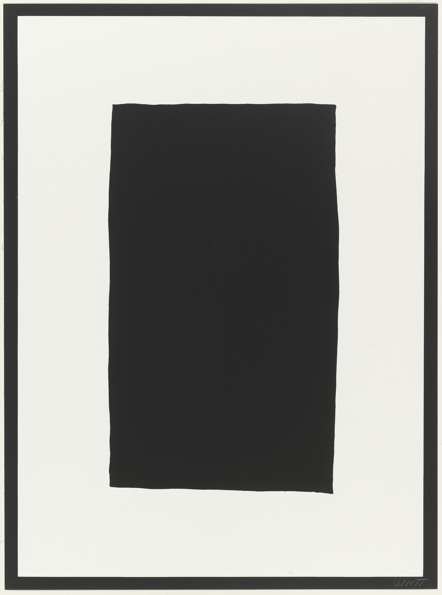 Sol LeWitt. Untitled from Vanish