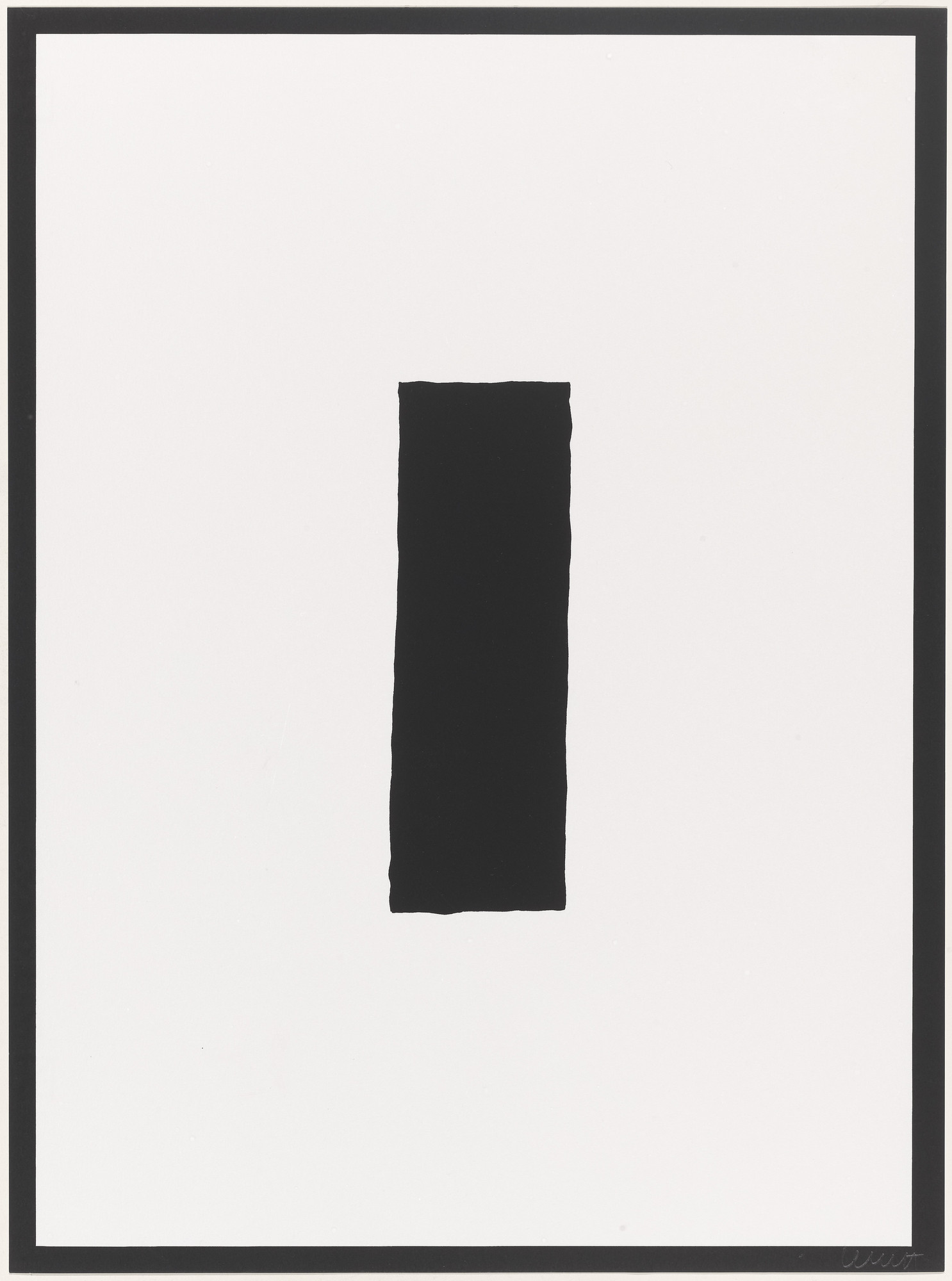 Sol LeWitt. Untitled from Vanish