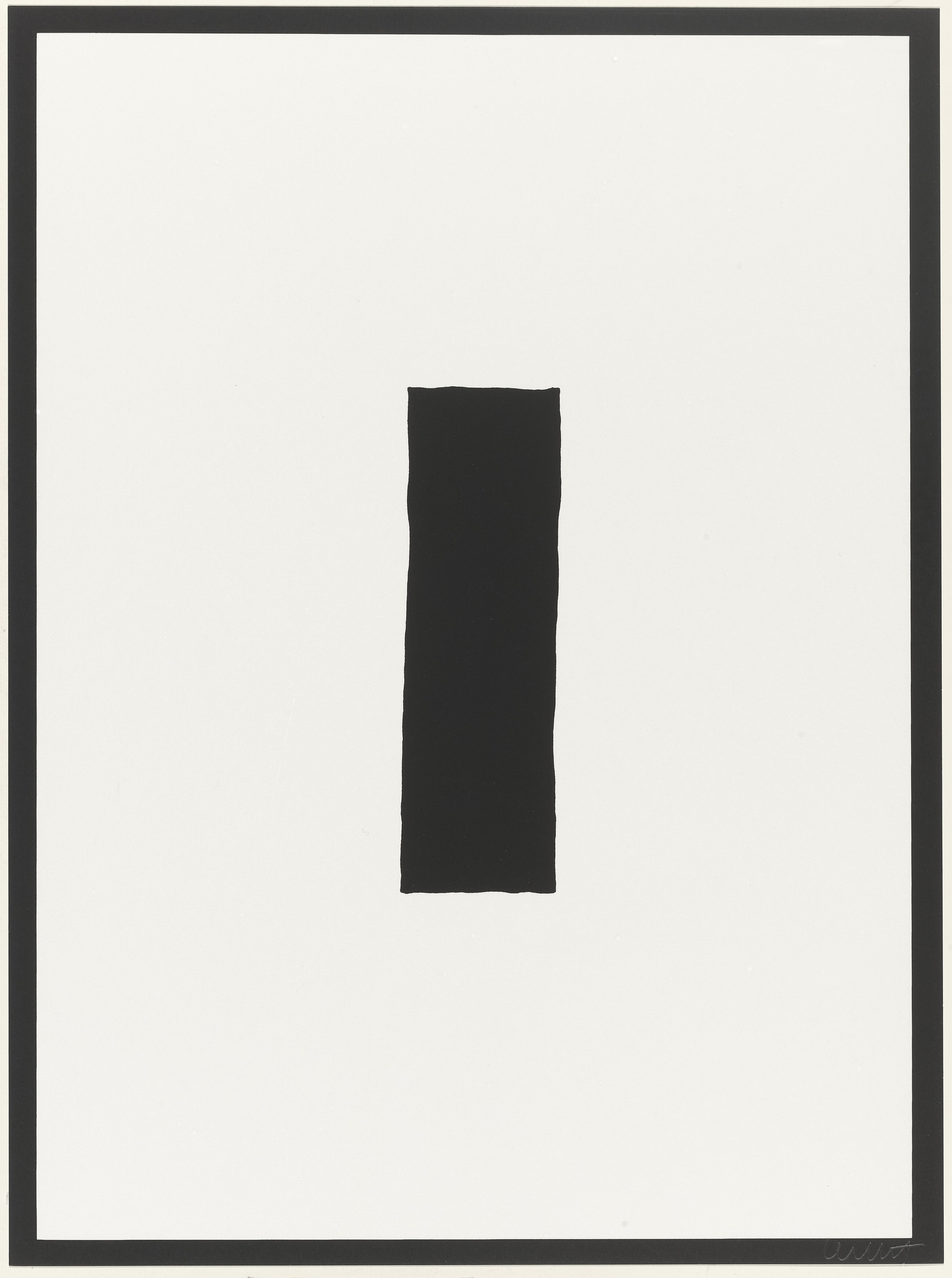 Sol LeWitt. Untitled from Vanish