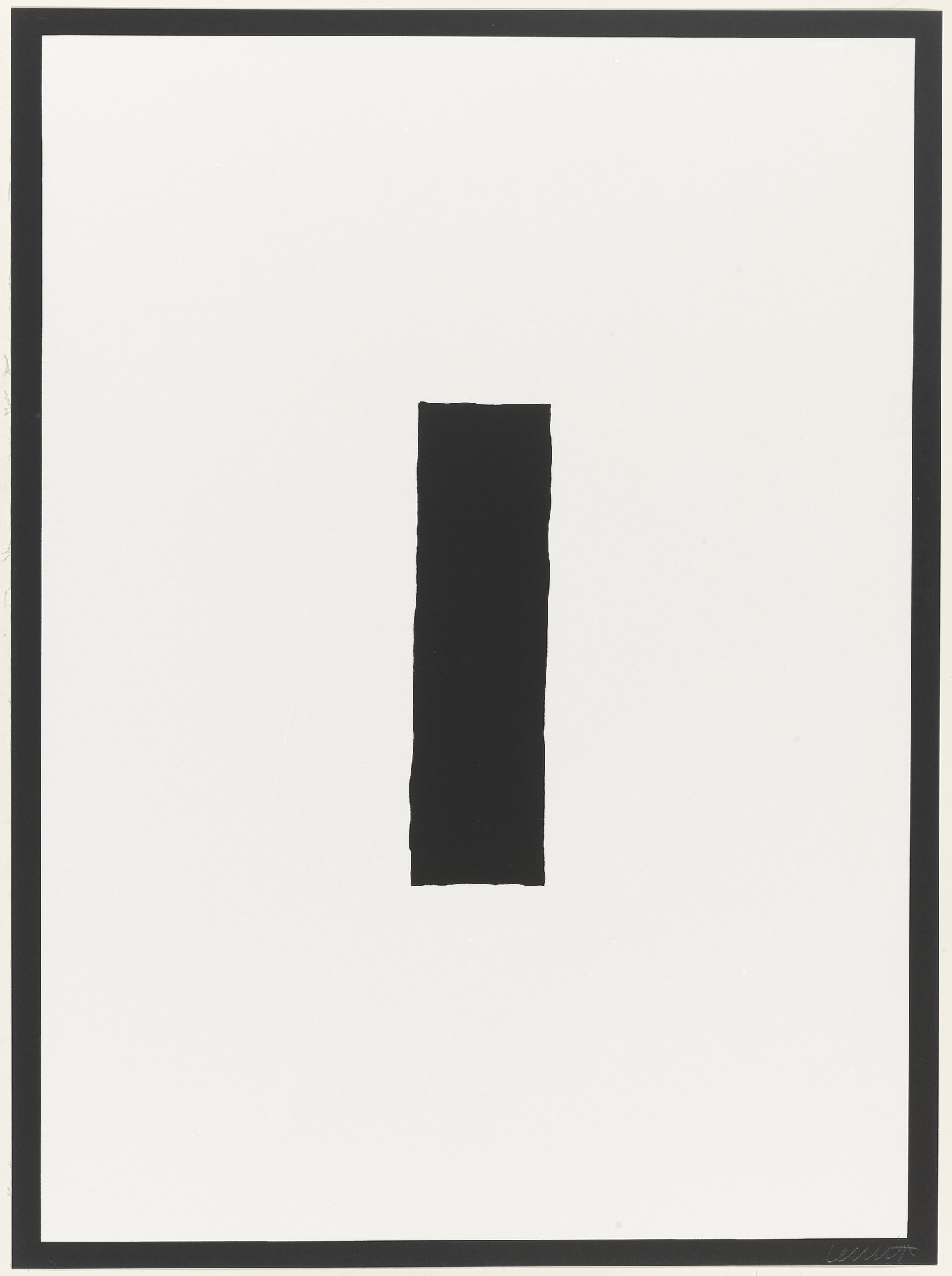 Sol LeWitt. Untitled from Vanish
