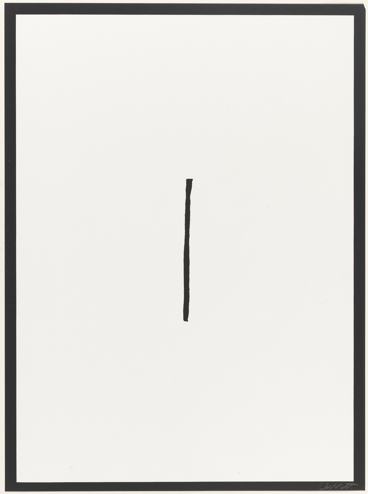 Sol LeWitt. Untitled from Vanish