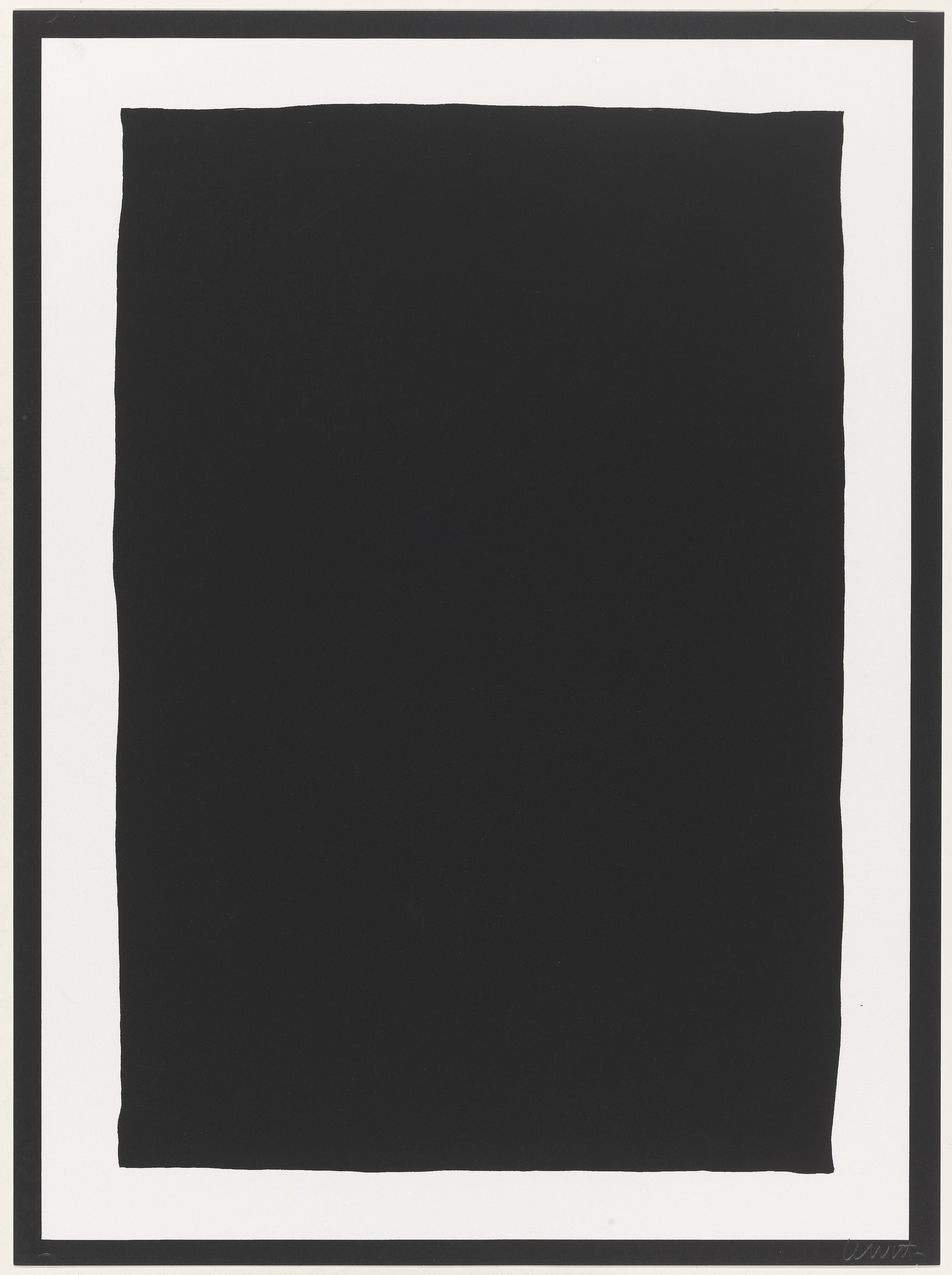 Sol LeWitt. Untitled from Vanish