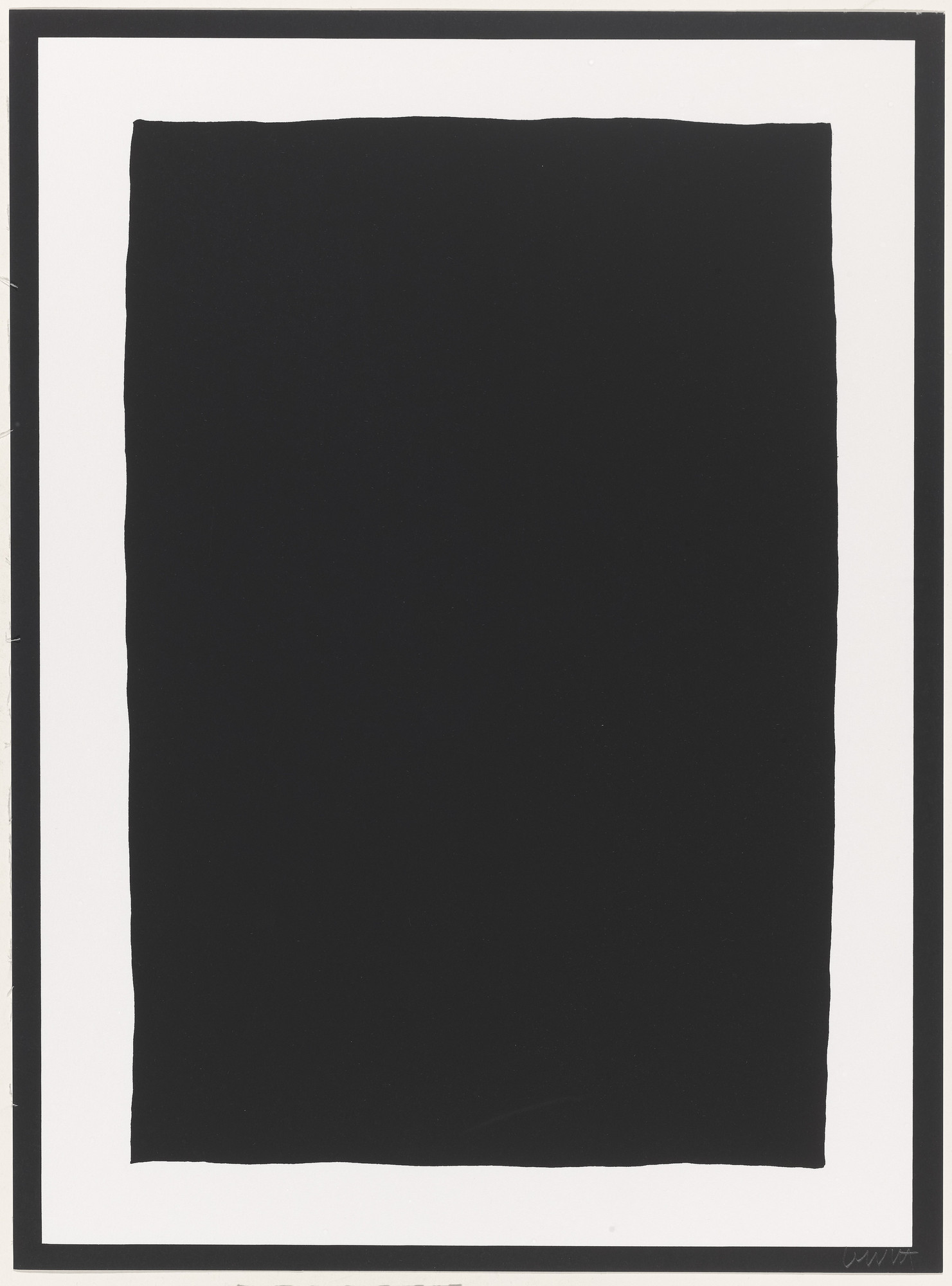 Sol LeWitt. Untitled from Vanish