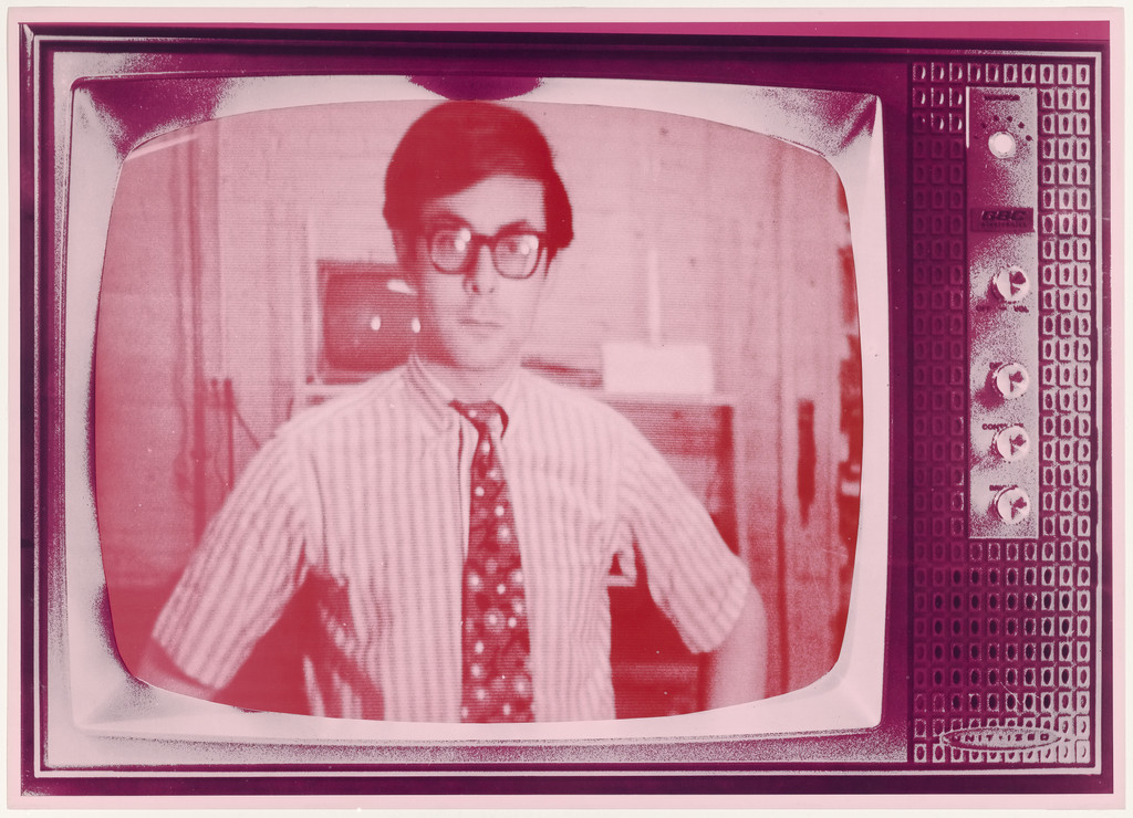 Untitled from Iris Print-out Portrait, Les Levine, 1969