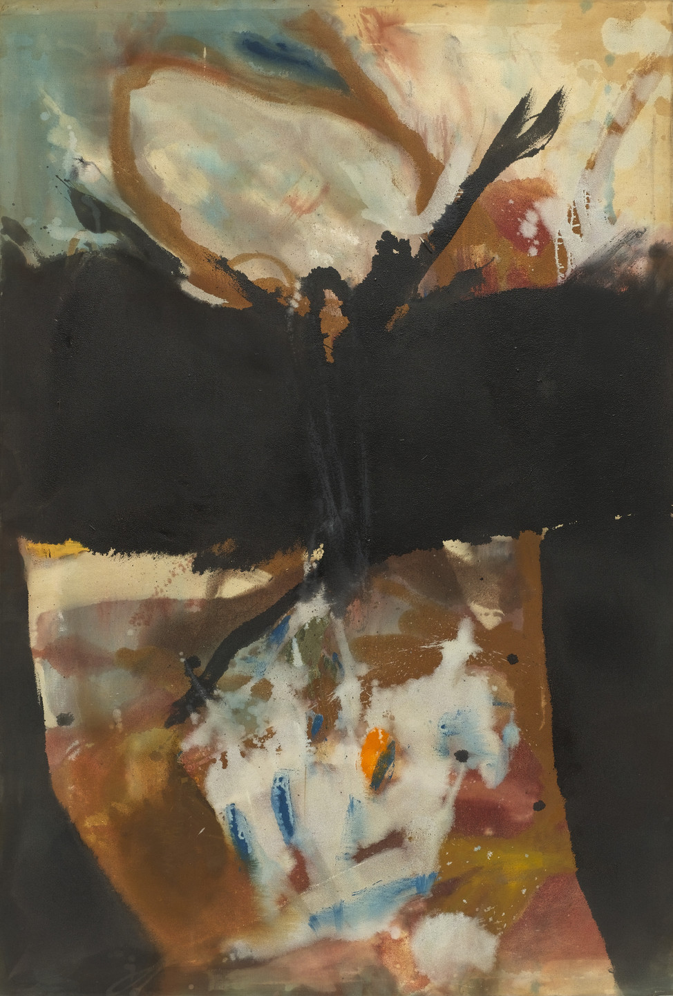 Helen Frankenthaler. Trojan Gates. 1955