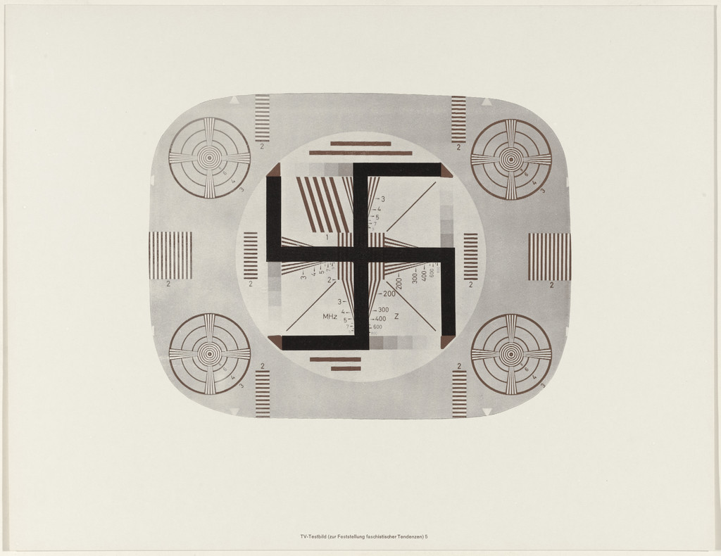 TV-Brown Tint, Test Pattern 5 (TV-Braunfarben, Testbild 5) from the portfolio Weekend