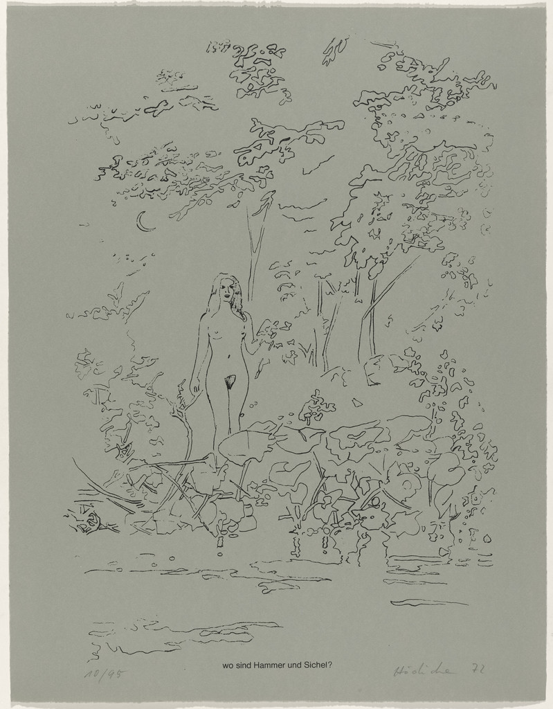 Young Socialist in the Woods (Jungsozialistin im Wald) from Weekend