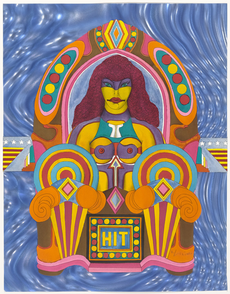 Hit from Fun City, Richard Lindner, 1971