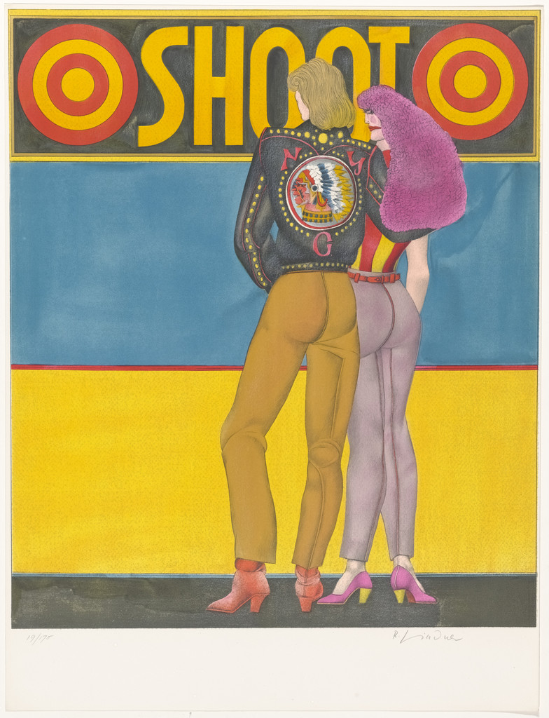 Shoot from Fun City, Richard Lindner, 1971