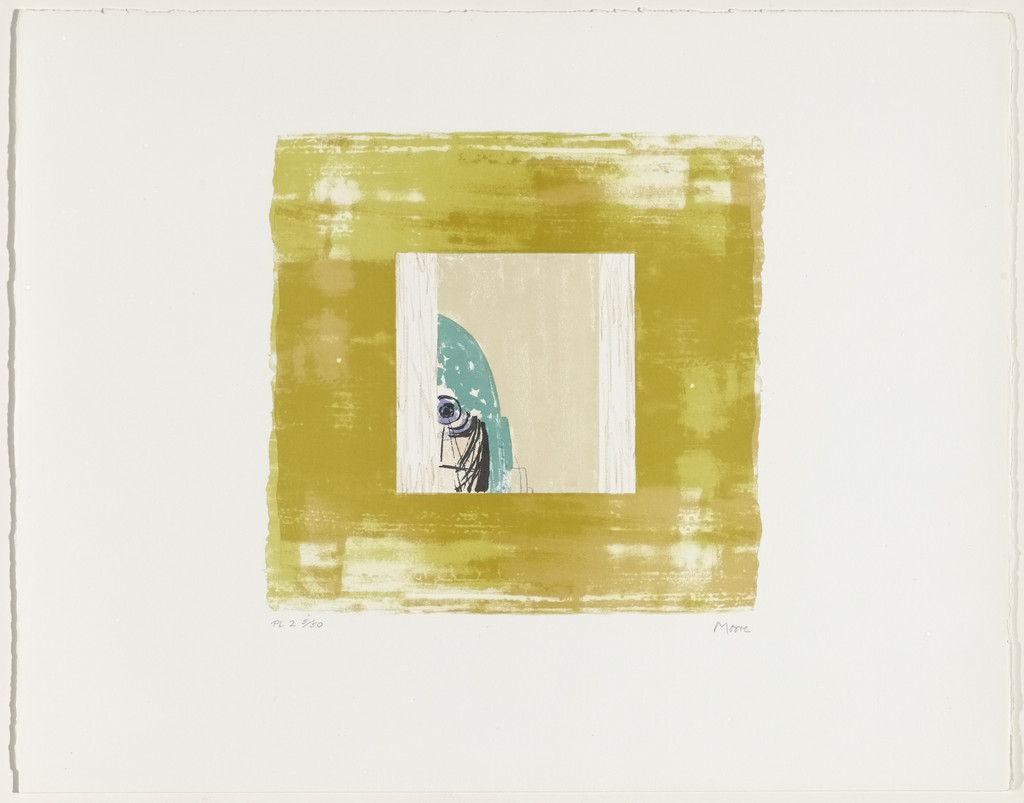 Direct Eye from Helmet Head Lithographs