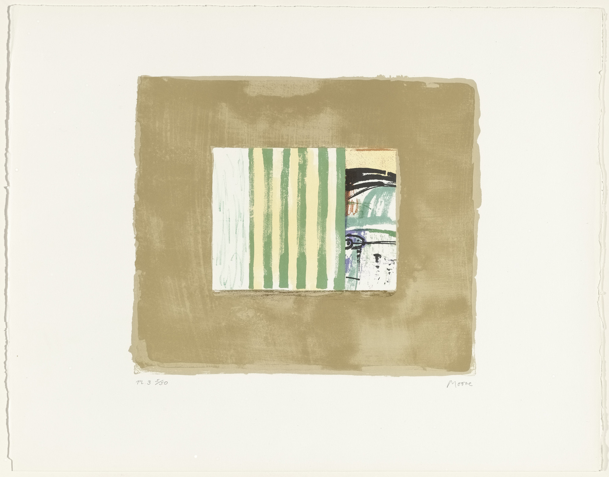 Henry Moore. Hiding Eye from Helmet Head Lithographs