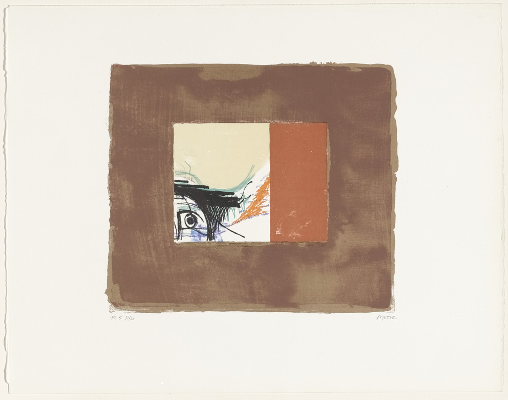 Wide Eye from Helmet Head Lithographs