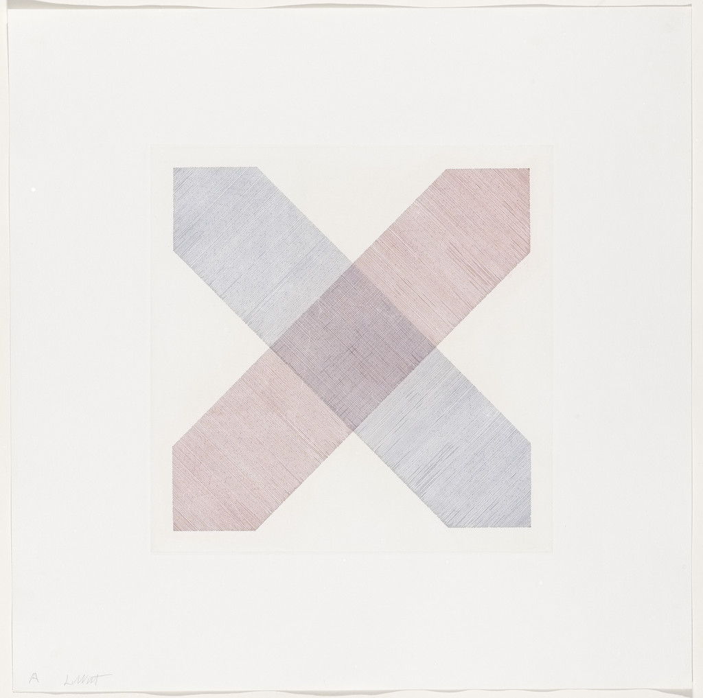 Untitled from Bands of Color in Four Directions & All Combinations