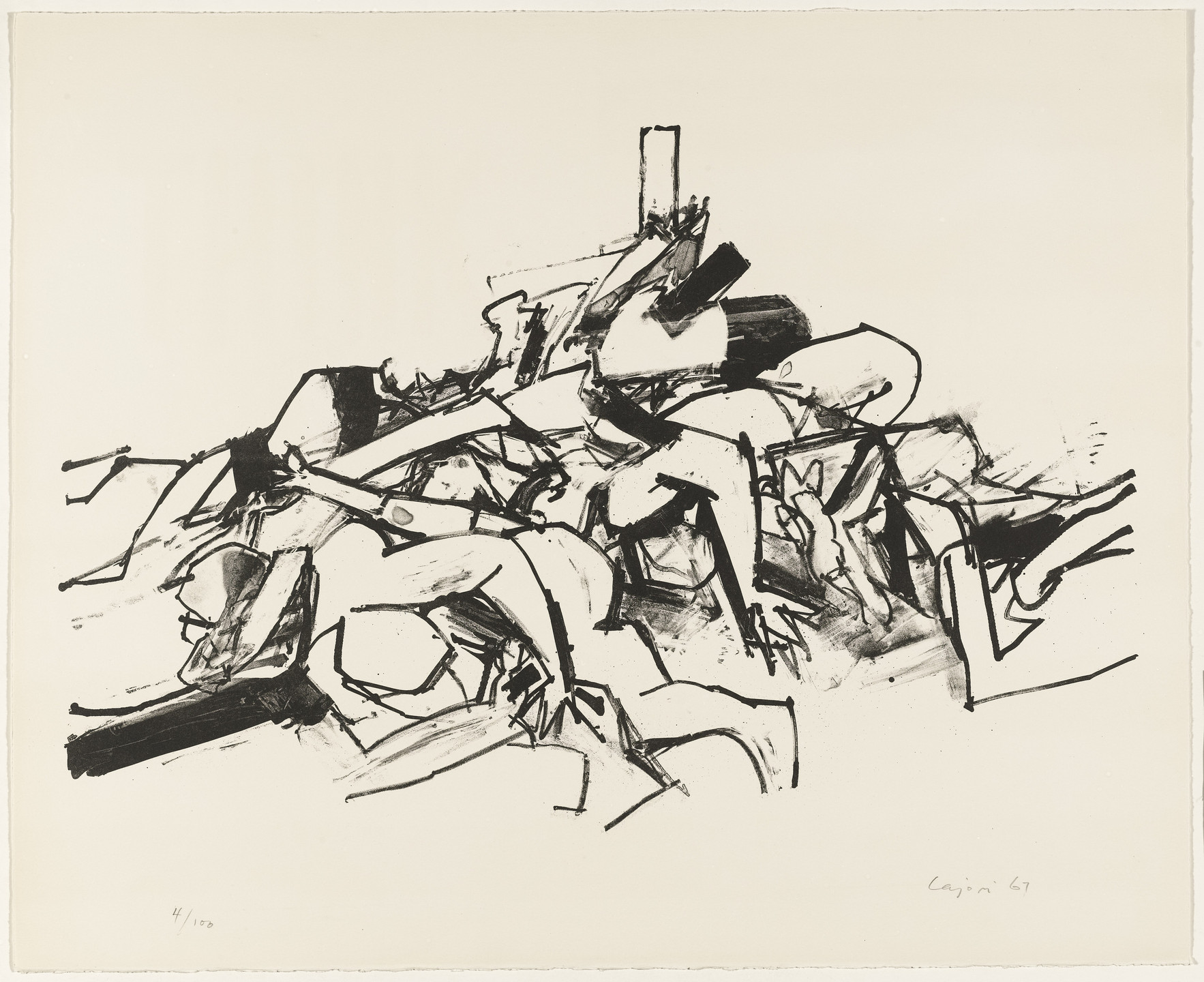 Charles Cajori. Untitled from Artists and Writers Protest against the War in Vietnam. 1967