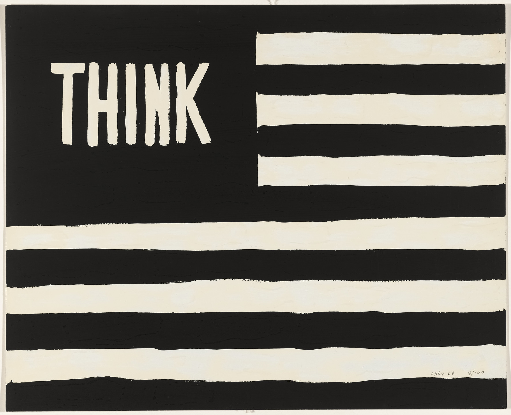 William Copley. Untitled from Artists and Writers Protest against the War in Vietnam. 1967