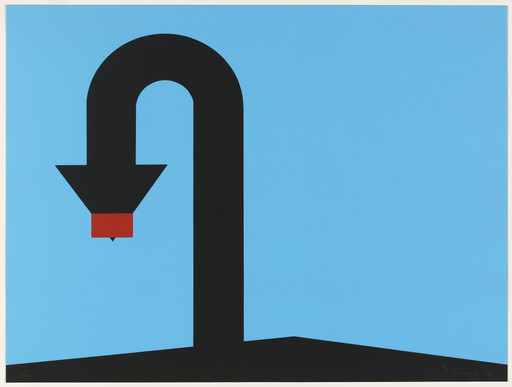Allan D'Arcangelo. Dipped from Artists and Writers Protest against the War in Vietnam. 1967