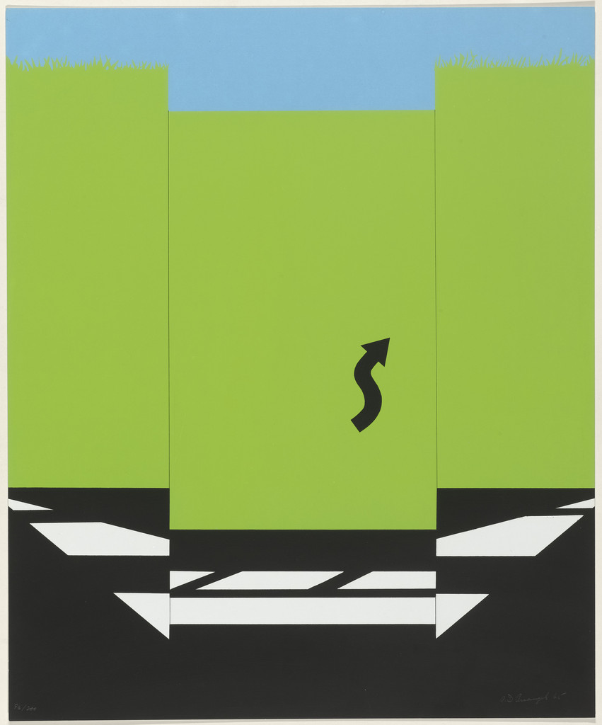 Landscape I from 11 Pop Artists, Volume I