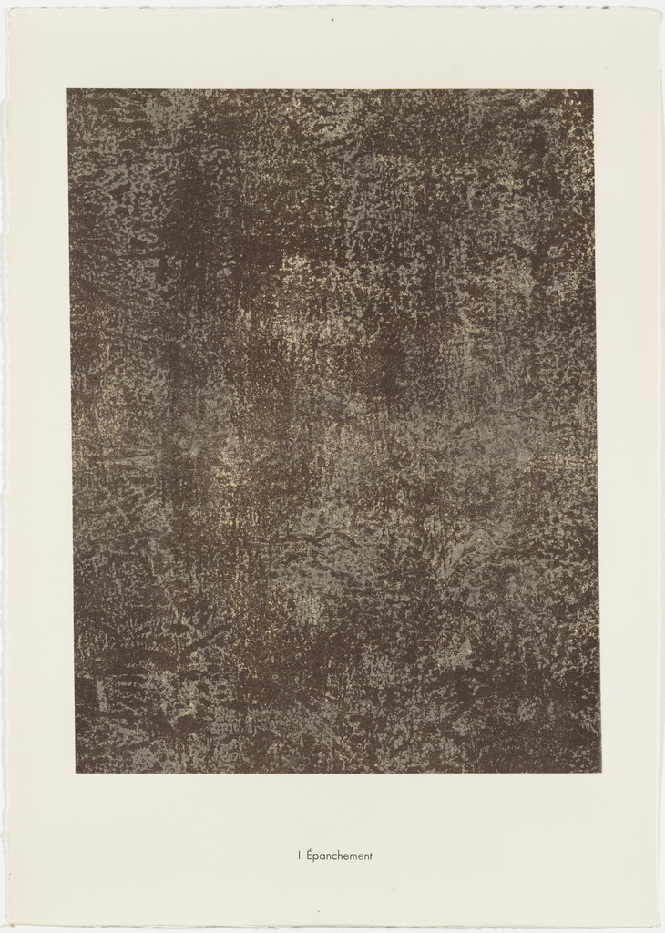 Effusion (Epanchement) from the portfolio Clean Slates (Tables rases) from Phenomena (Les Phénomènes)