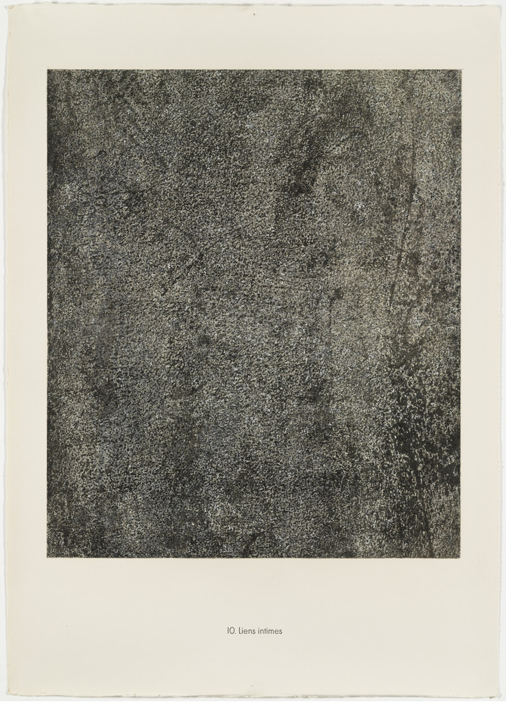 Intimate Ties (Liens intimes) from the portfolio Clean Slates (Tables rases) from Phenomena (Les Phénomènes)