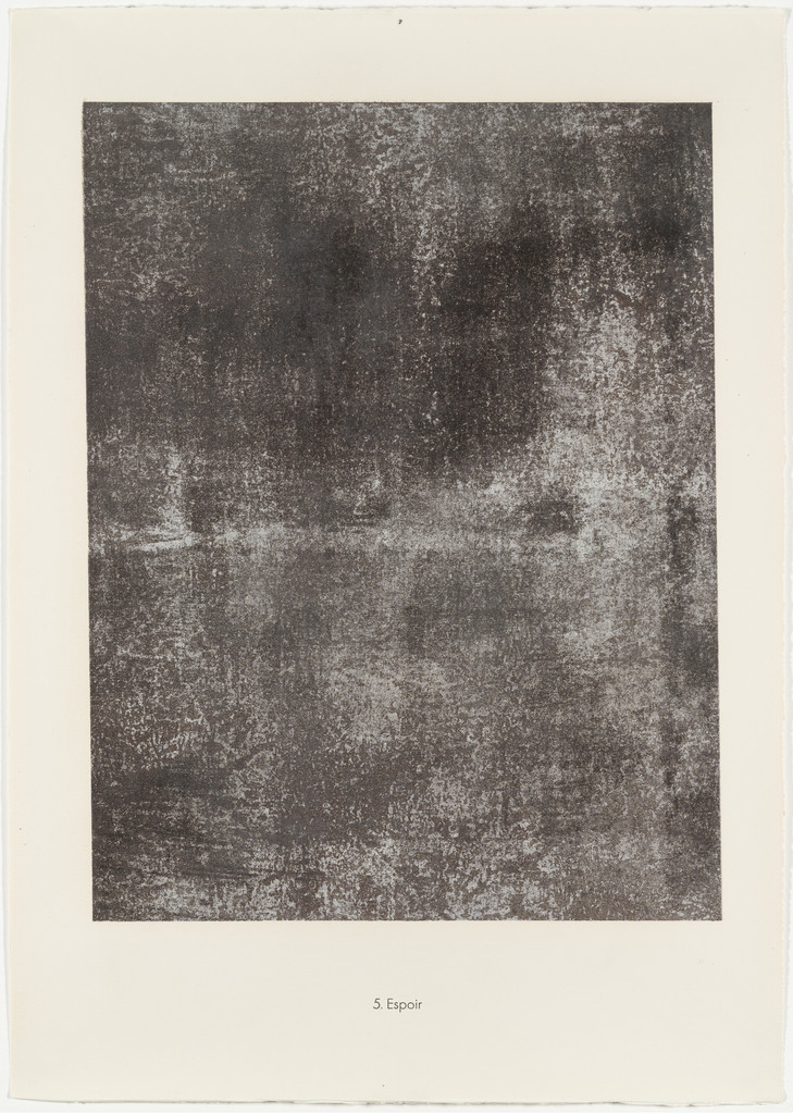 Hope (Espoir) from the portfolio Clean Slates (Tables rases) from Phenomena (Les Phénomènes)