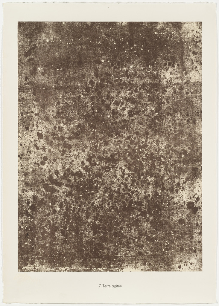 Agitated Earth (Terre agitée) from the portfolio Clean Slates (Tables rases) from Phenomena (Les Phénomènes)