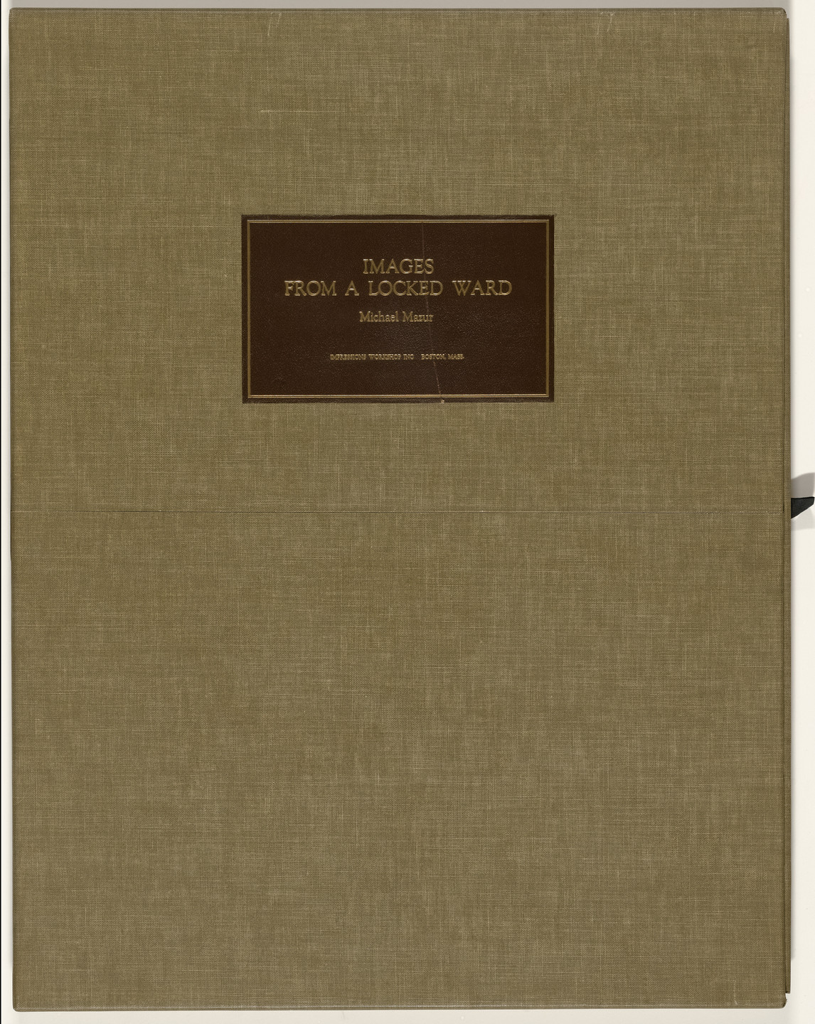 Michael Mazur. Images from a Locked Ward. 1963–65, published 1965