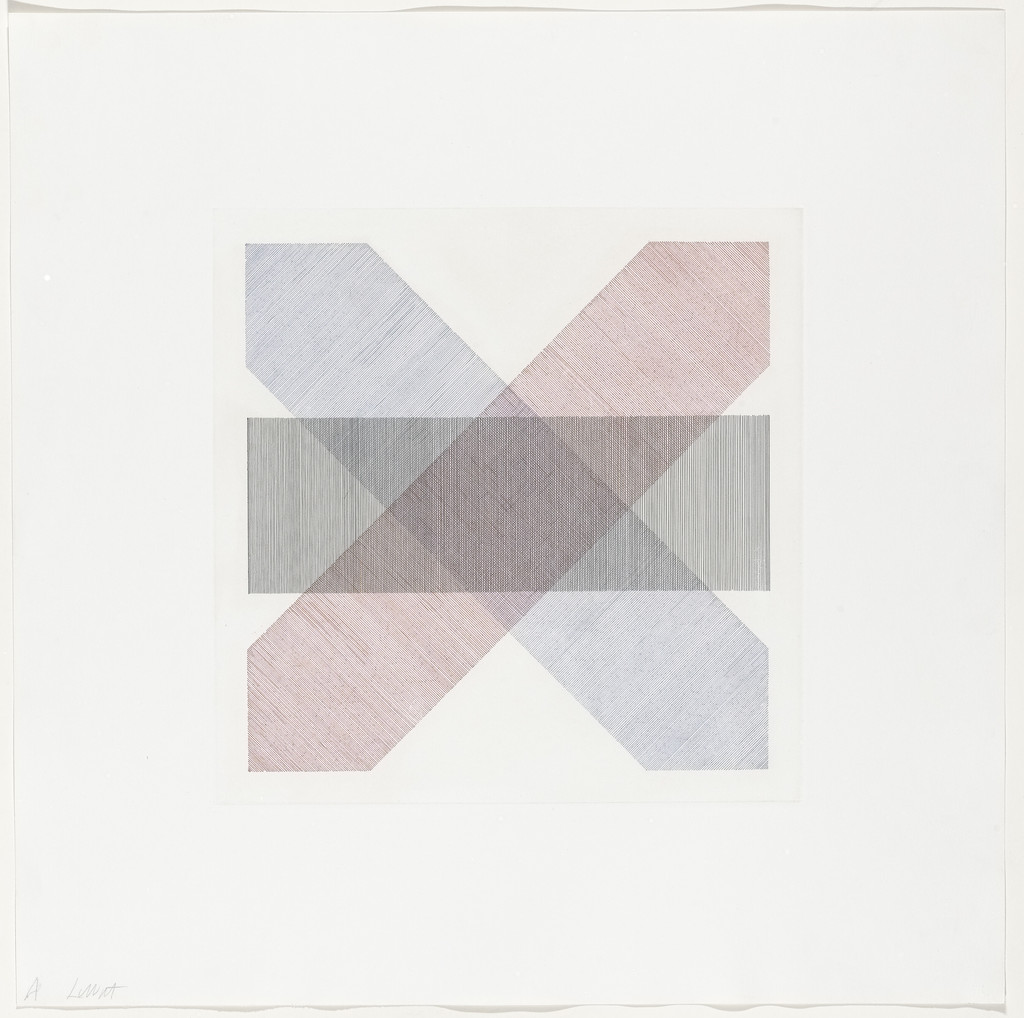 Untitled from Bands of Color in Four Directions & All Combinations