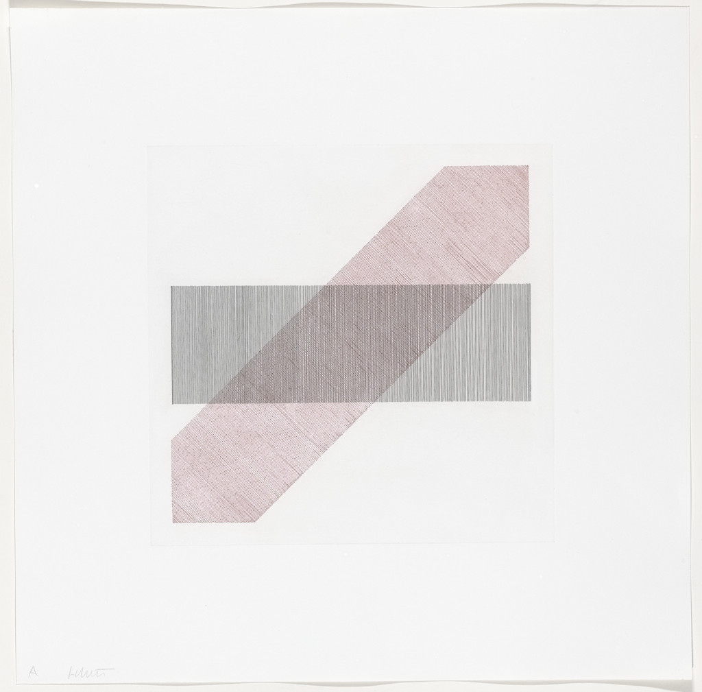 Untitled from Bands of Color in Four Directions & All Combinations