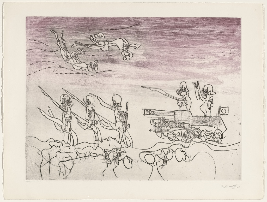 Blitz, plate I (folio 4) from Judgements