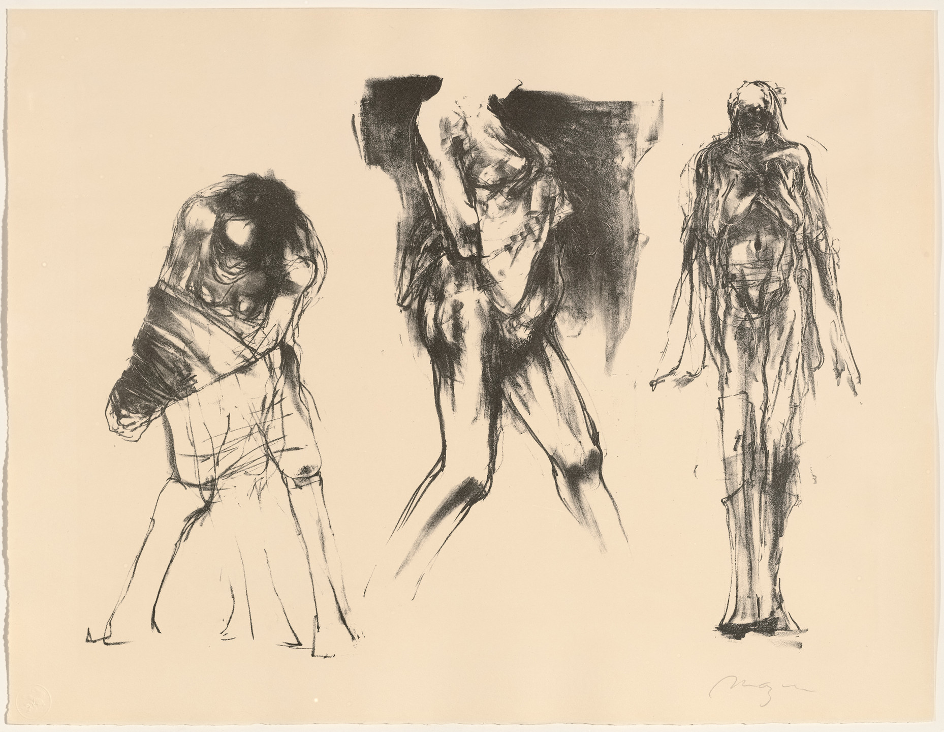 Michael Mazur. This Trip Has Walls from Images from a Locked Ward. 1963–65, published 1965