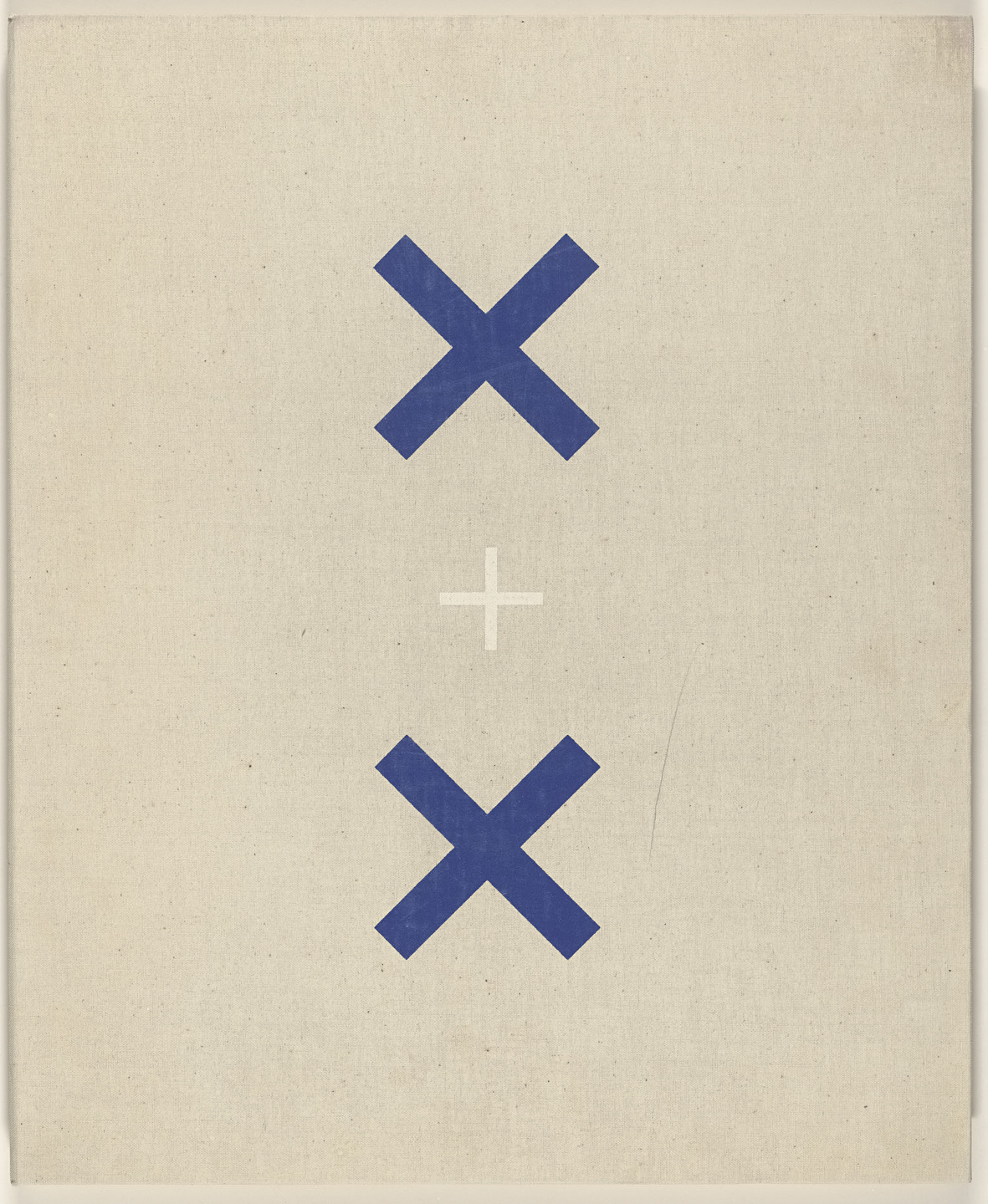 Various Artists, Ad Reinhardt, Robert Indiana, Larry Poons, Roy Lichtenstein, Stuart Davis, Robert Motherwell, Ellsworth Kelly, Frank Stella, Andy Warhol, George Ortman. X + X (Ten Works by Ten Painters). 1964