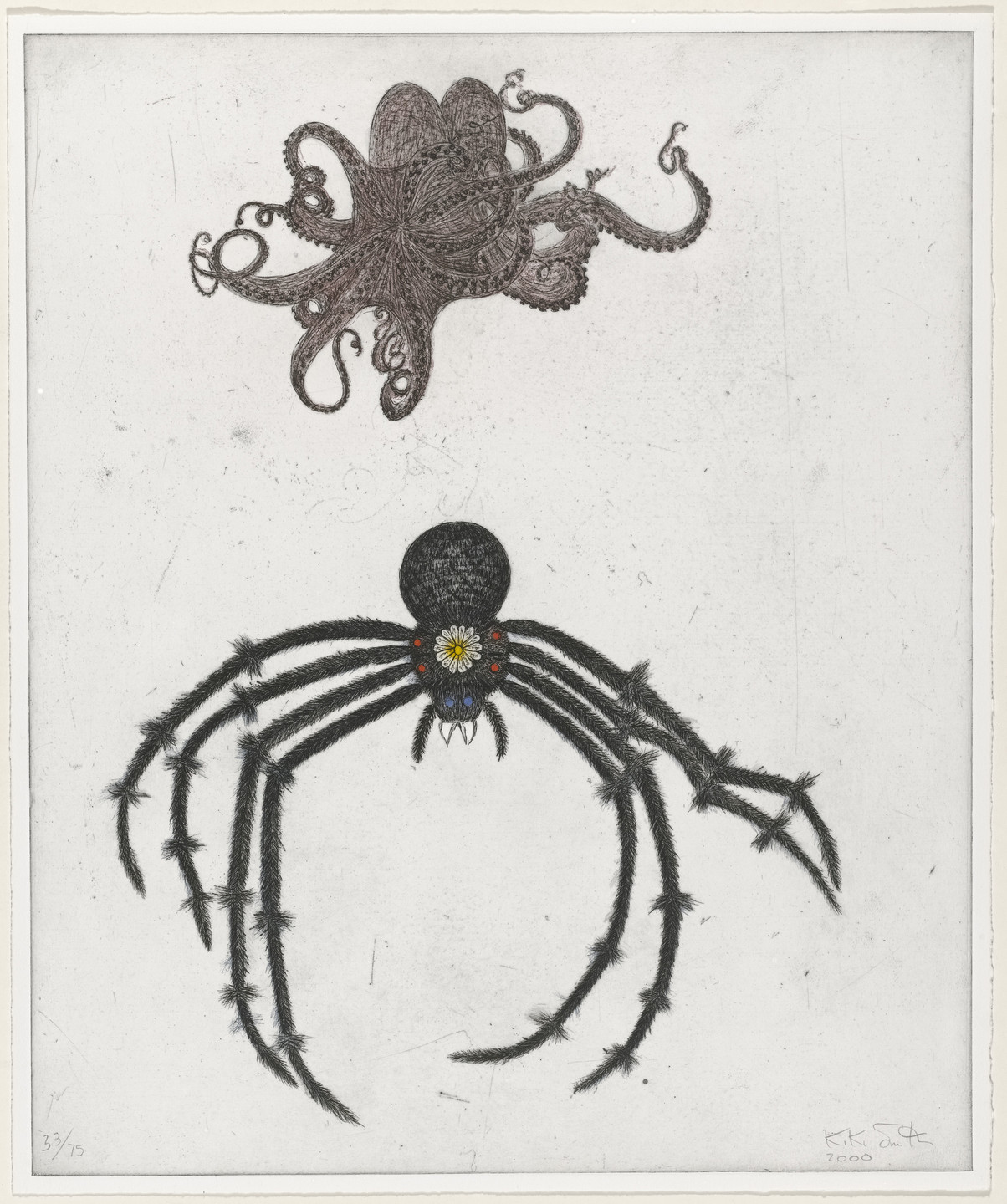 限定アートポスター/The Falls Ⅲ/キキ・スミス/Kiki Smith Kiki Smith. Untitled from 1989. 2000 | MoMA