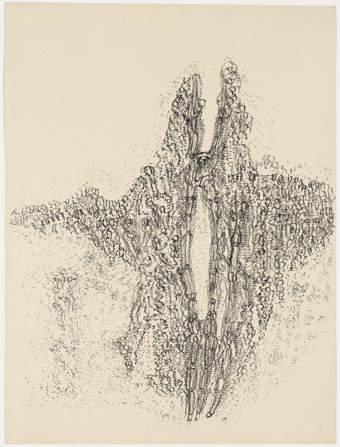 Henri Michaux. Mescaline Drawing. 1960