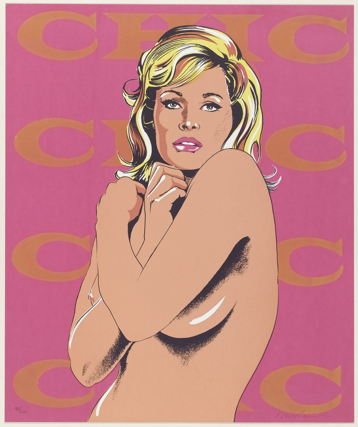 Mel Ramos. Chic from 11 Pop Artists, Volume I. 1966