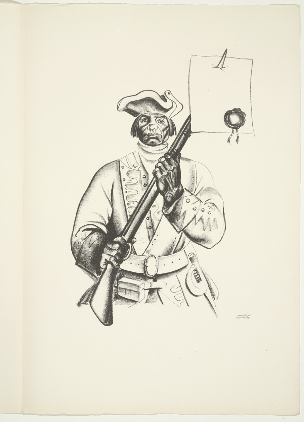 Hugo Gellert. Plate (folio 18) from &#39;Capital&#39; in Pictures. 1933