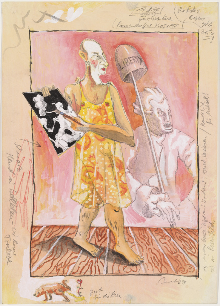 IMMENDORFF'S PROGRESS / THE RAKE'S PROGRESS GOES ON