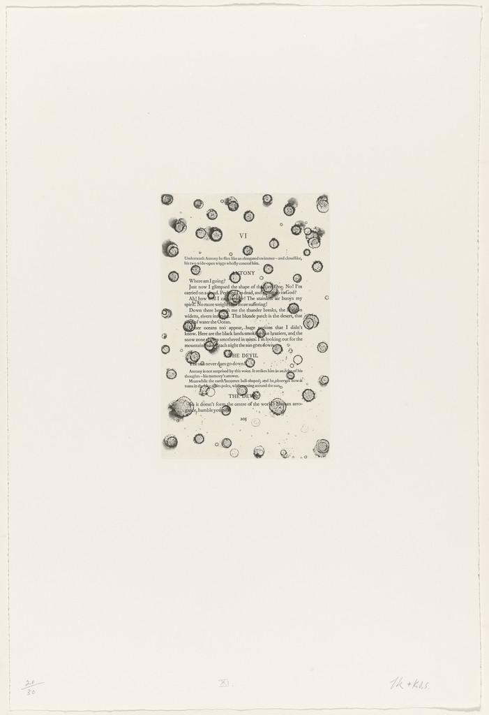 XI from The Temptation of Saint Antony I-XIV