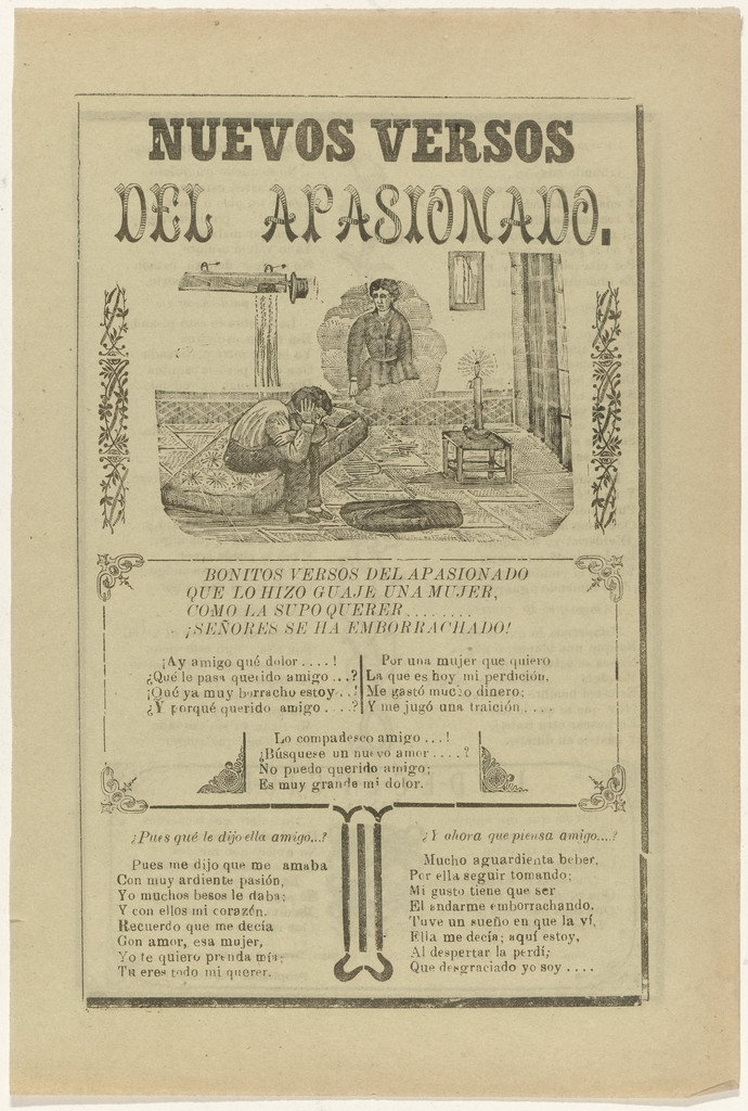 New Verses of the Passionate (Nuevos versos del apasionada)