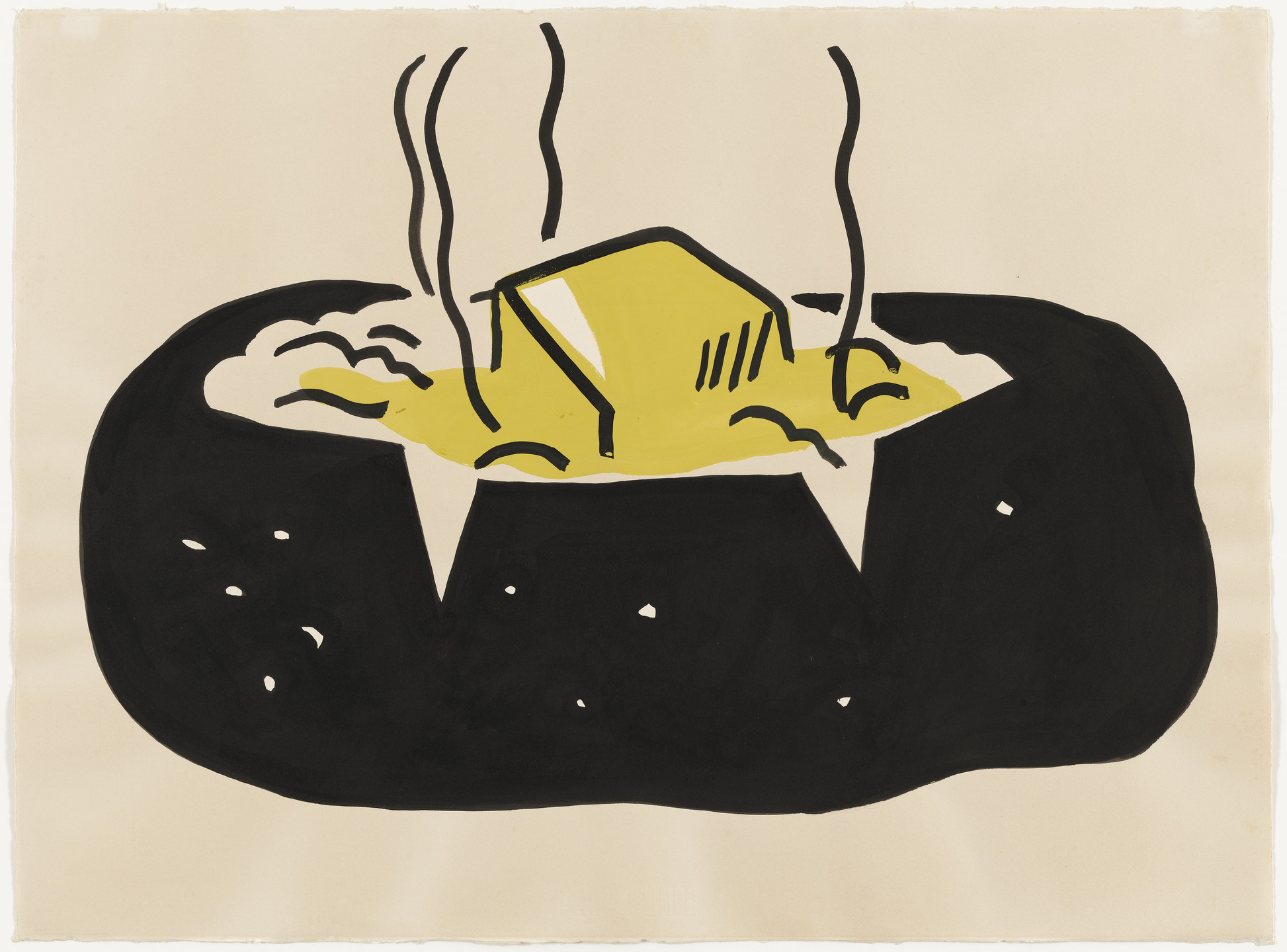 Roy Lichtenstein. Baked Potato. 1962