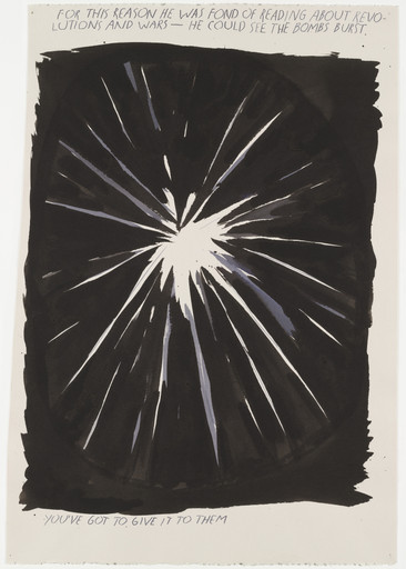 Raymond Pettibon. No Title (For this reason...). 1992