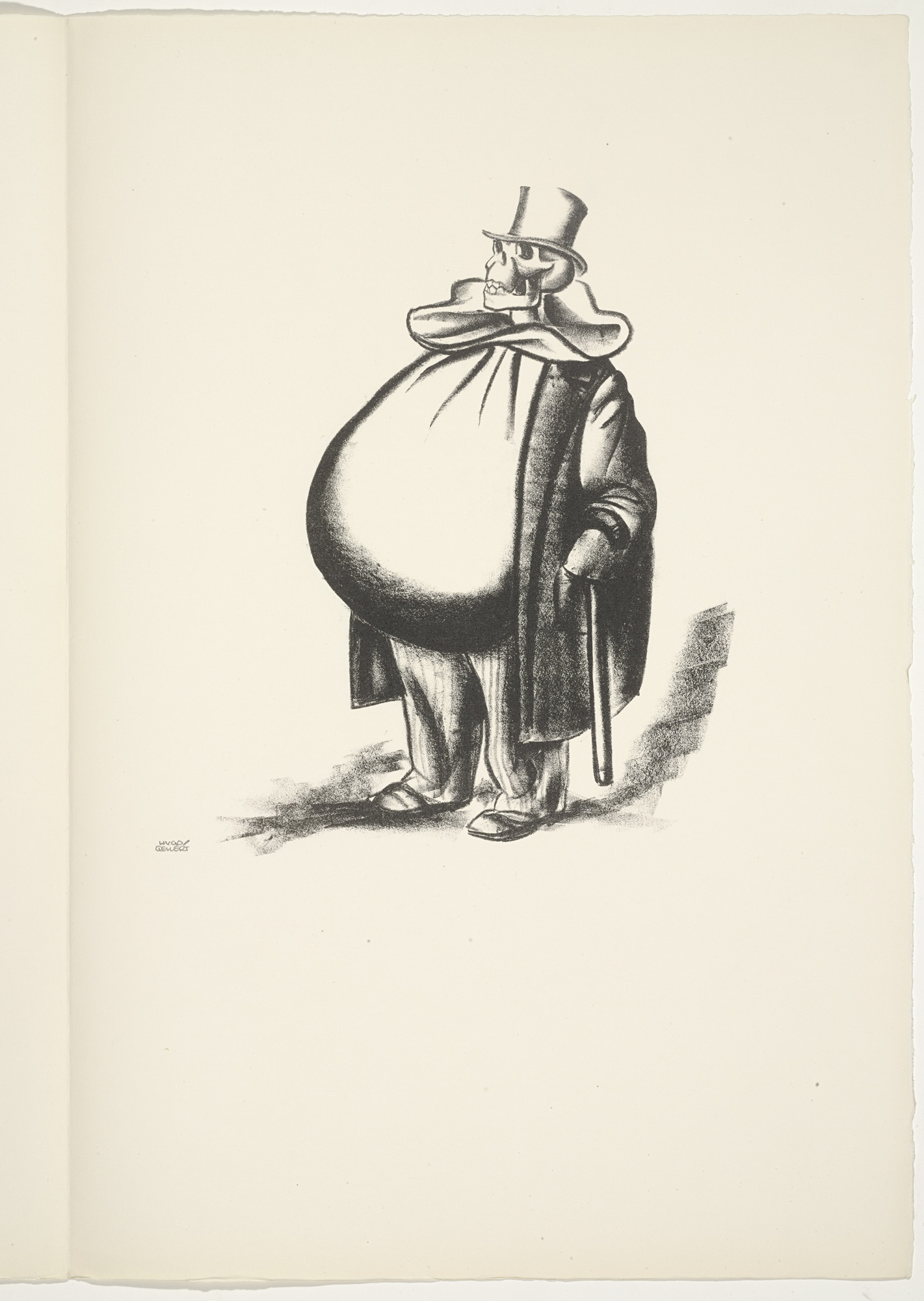Hugo Gellert. Plate (folio 78) from 'Capital' in Pictures