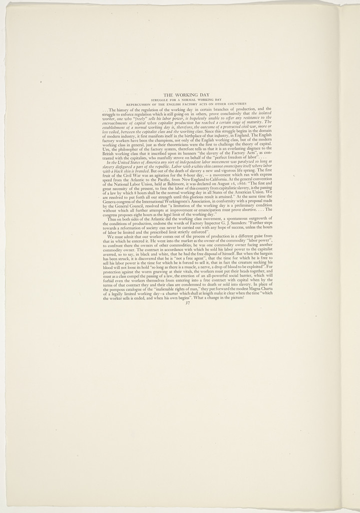 Plate (folio 80) from 'Capital' in Pictures