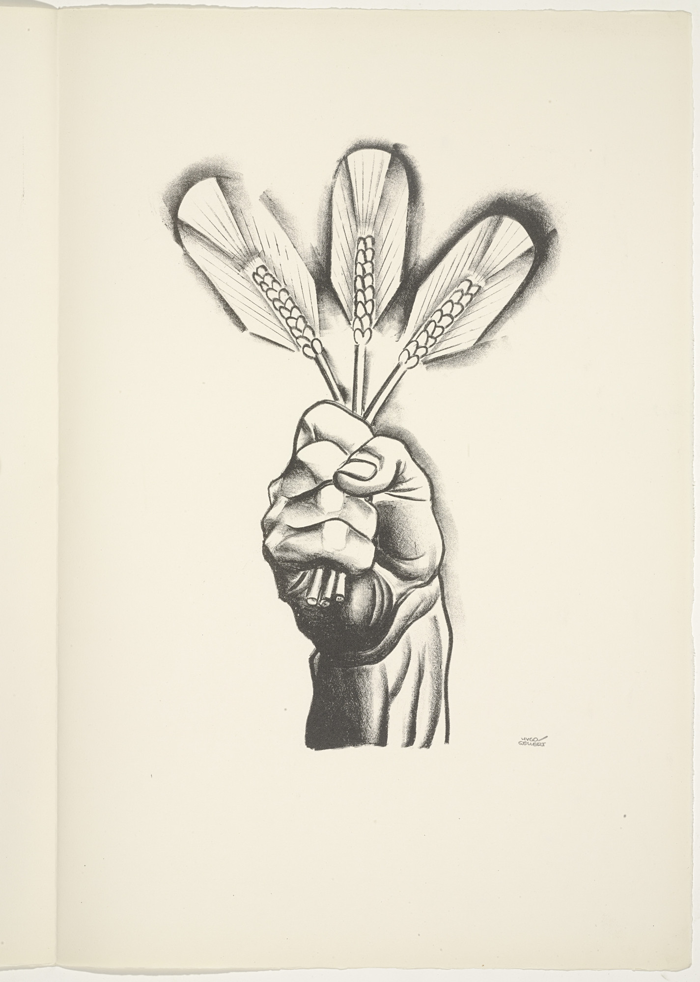 Hugo Gellert. Plate (folio 46) from 'Capital' in Pictures