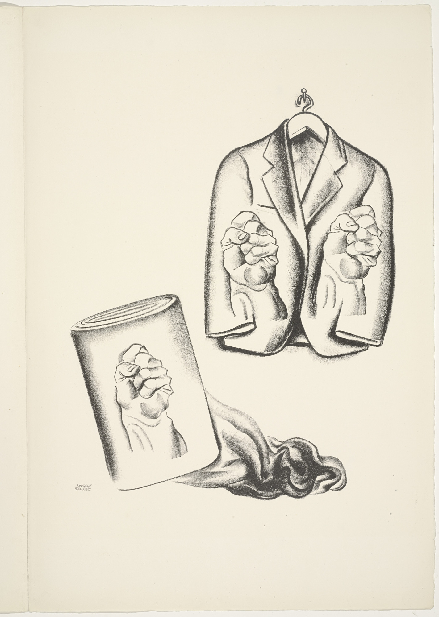 Hugo Gellert. Plate (folio 52) from 'Capital' in Pictures