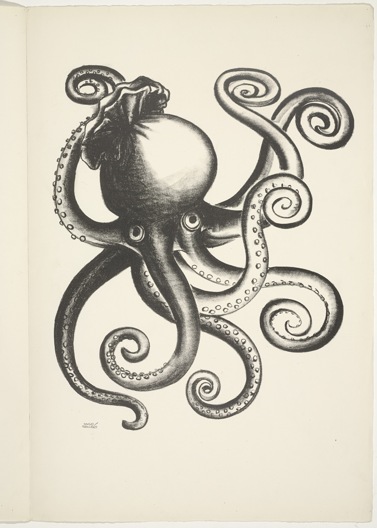 Hugo Gellert. Plate (folio 60) from 'Capital' in Pictures