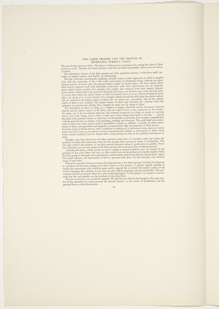 Plate (folio 64) from 'Capital' in Pictures