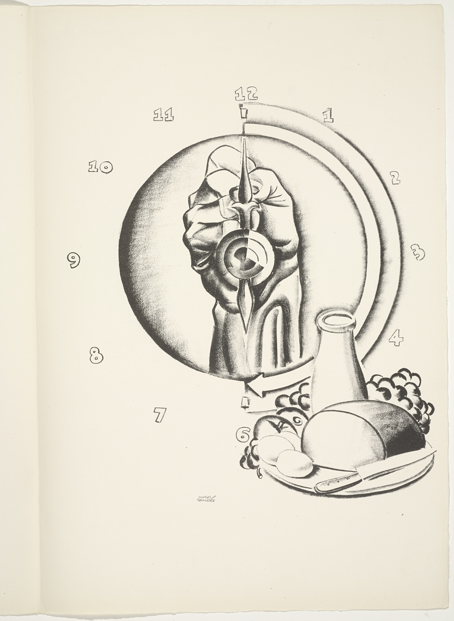 Hugo Gellert. Plate (folio 66) from 'Capital' in Pictures
