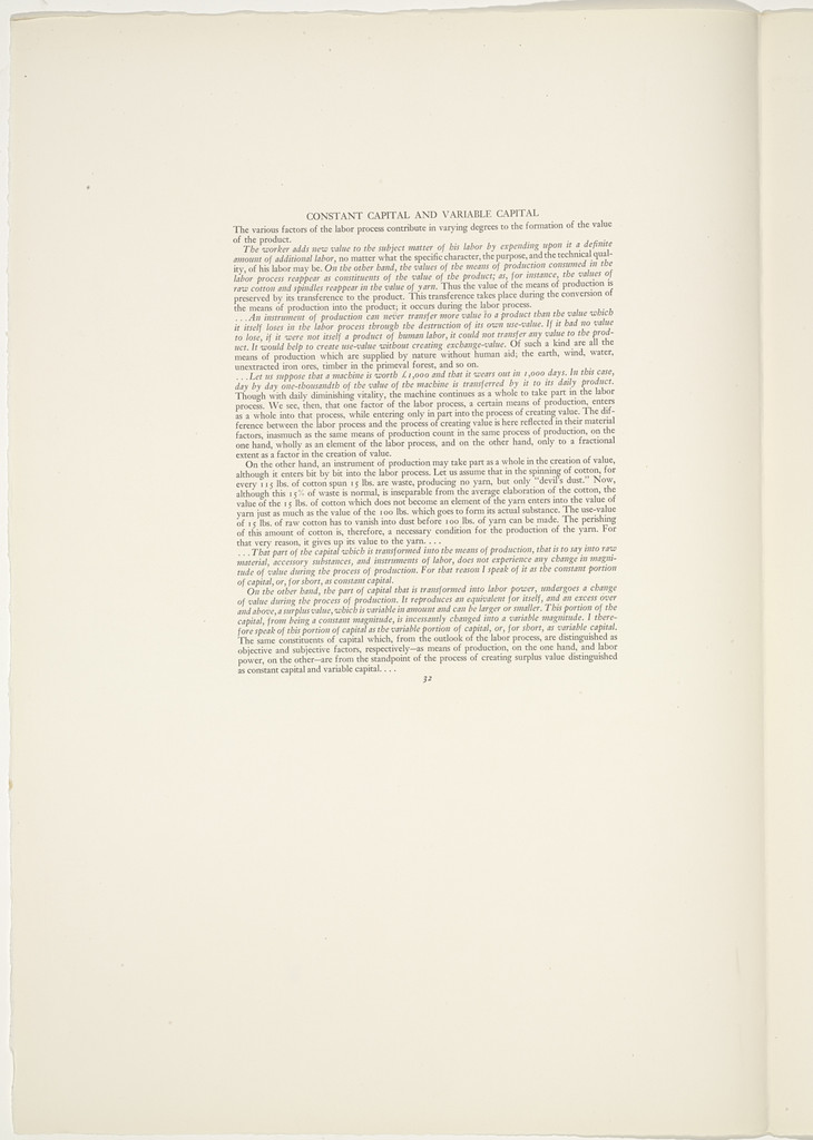 Plate (folio 70) from 'Capital' in Pictures