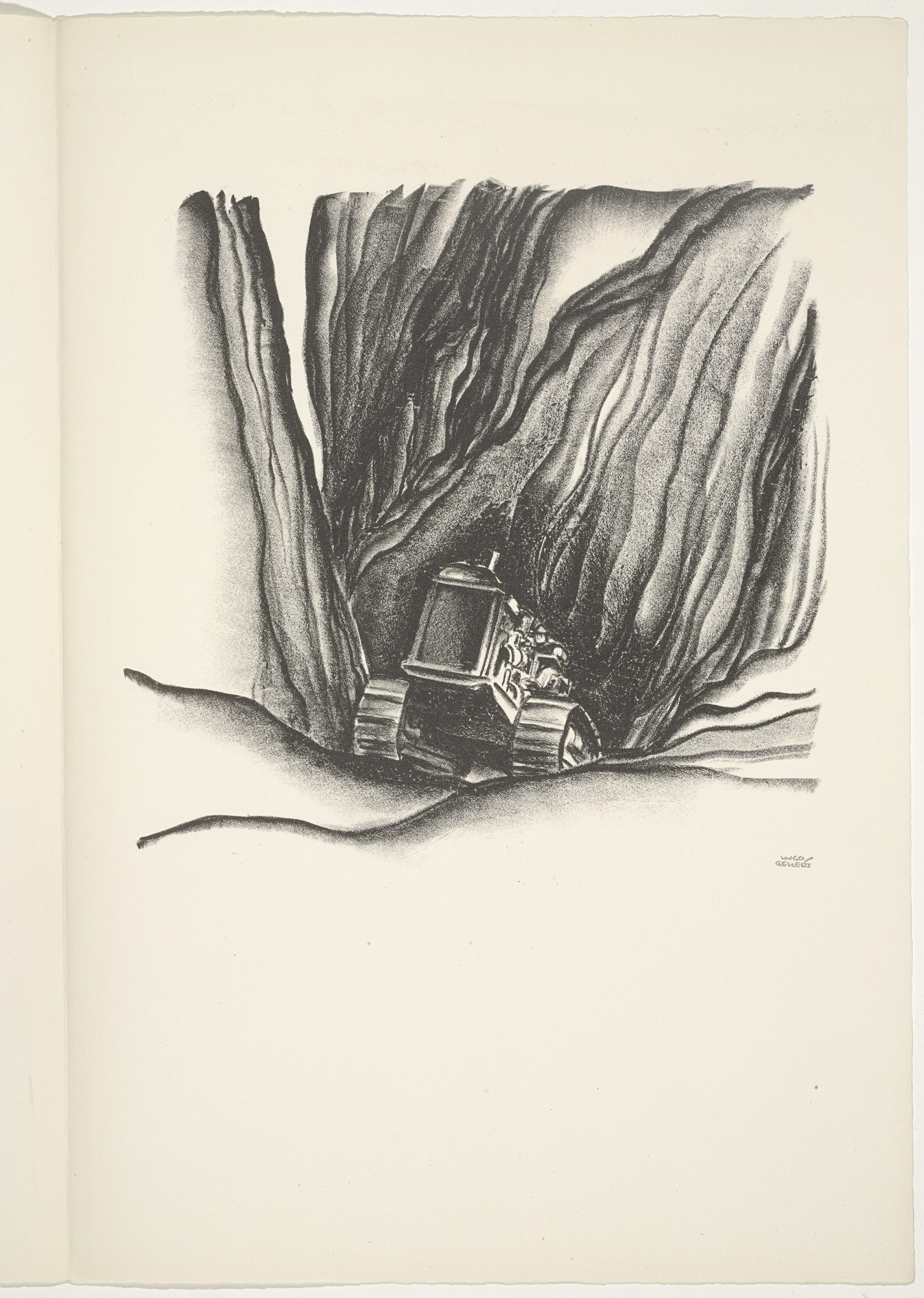 Hugo Gellert. Plate (folio 70) from 'Capital' in Pictures