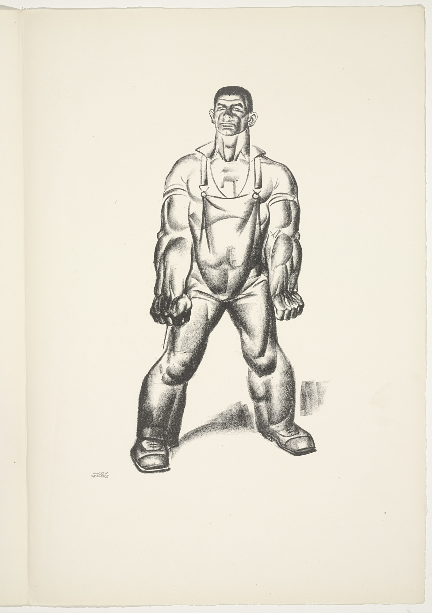 Hugo Gellert. Plate (folio 74) from 'Capital' in Pictures